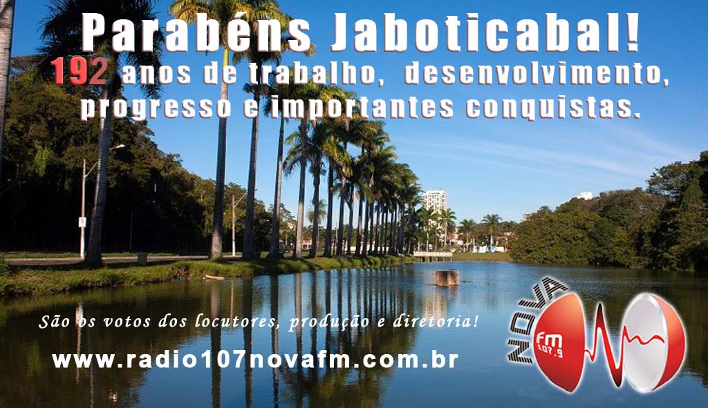 Jaboticabal comemora 192 anos de história