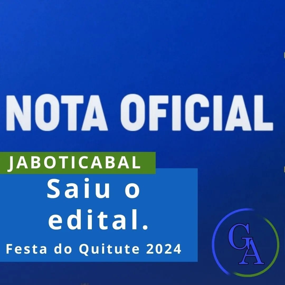 A Prefeitura de Jaboticabal anuncia a abertura do credenciamento para artistas interessados em participar da 40 Festa do Quitute